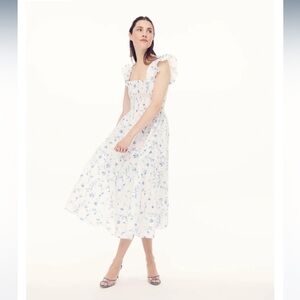 Hill House Home The Ellie Nap Dress - Blue Botanical
